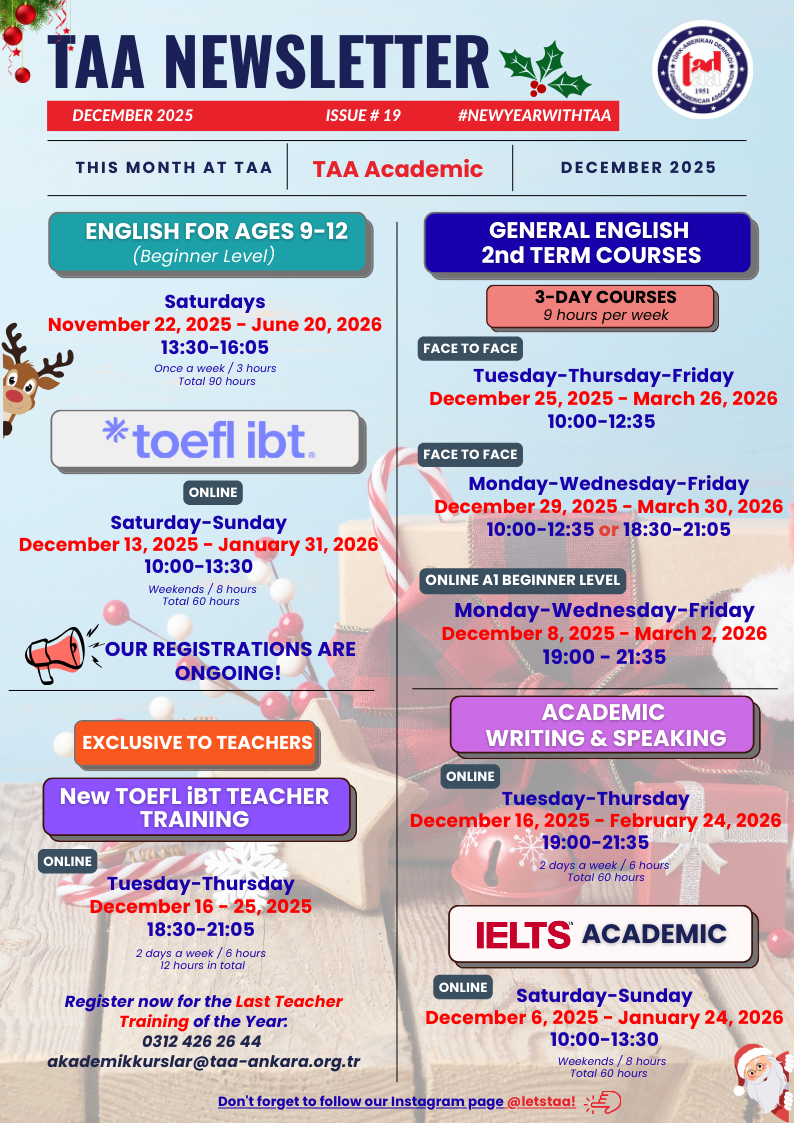 İngilizce Kursu, İngilizce Kursu Ankara, Online İngilizce Kursu